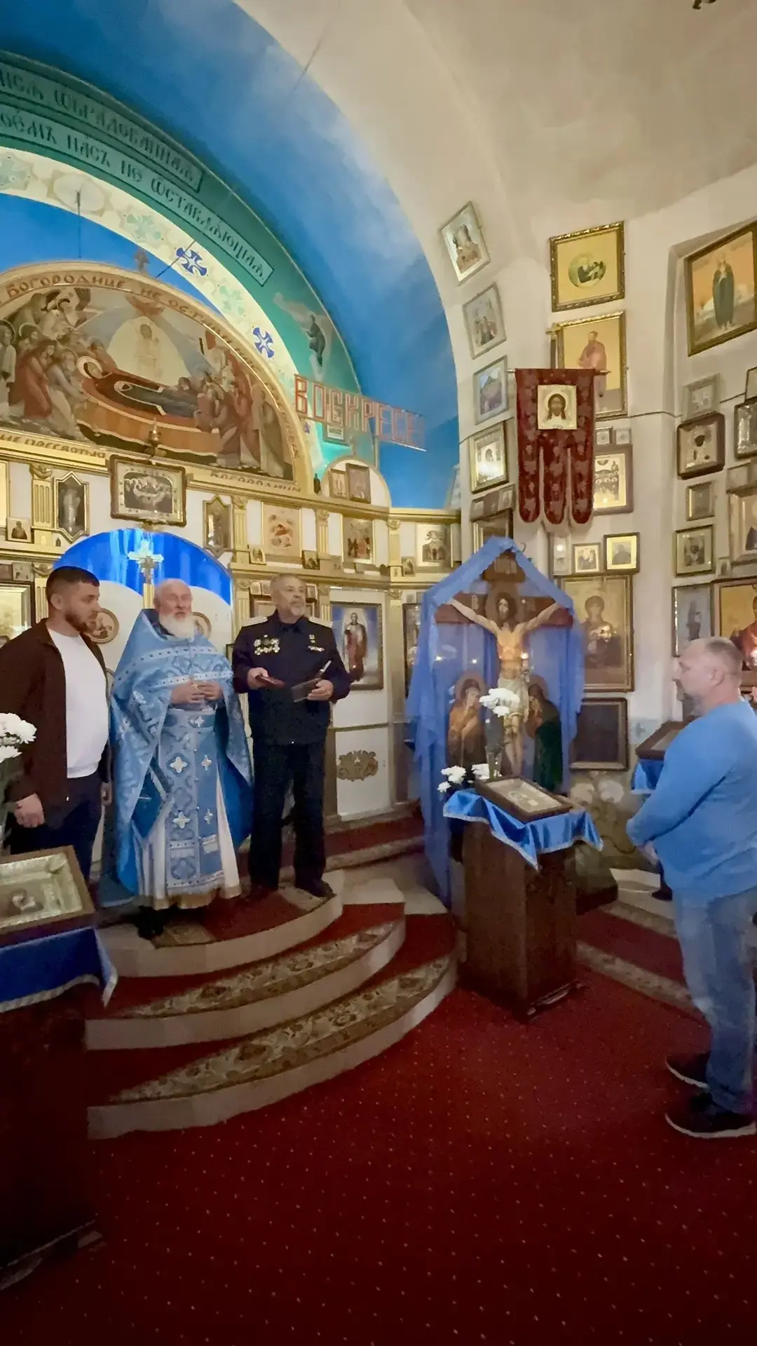 ✅️Сегодня,  в день праздника Покрова Пресвятой Богородицы в Успенский храм с.Чистенькое...