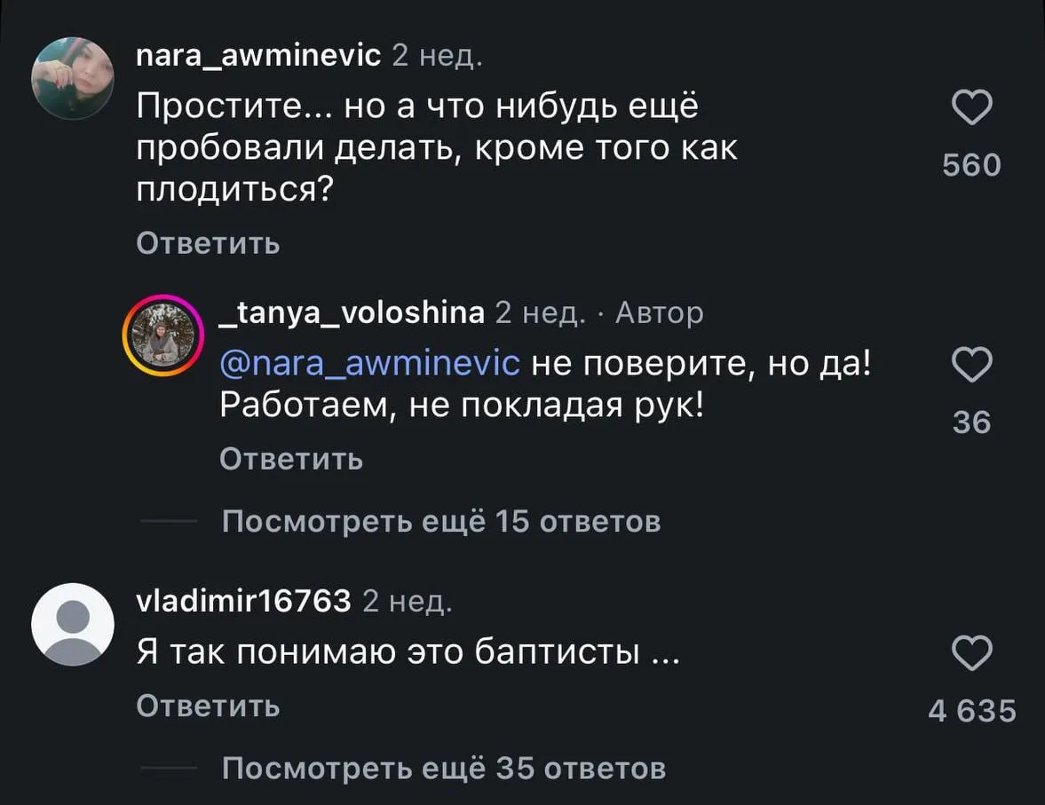 Русская православная семья решила поделиться своим счастьем с людьми через соцсети и во...