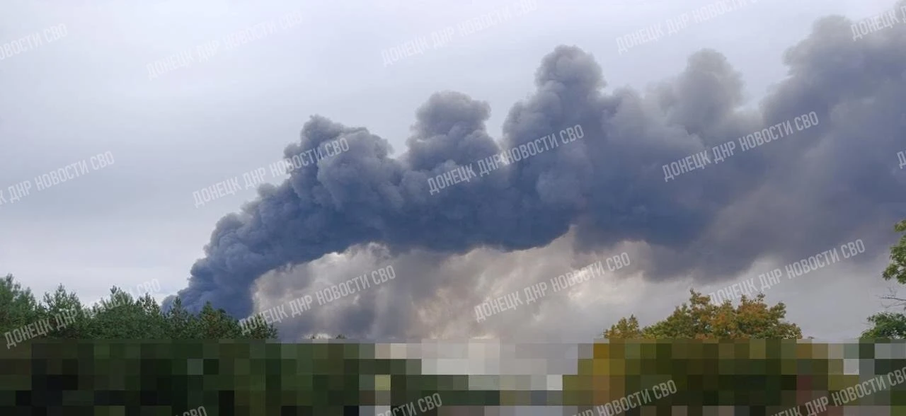 🔥 Под Киевом горят склады ВСУ