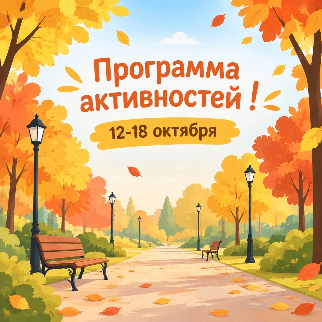 Активности в парках: северная ходьба и пробежка