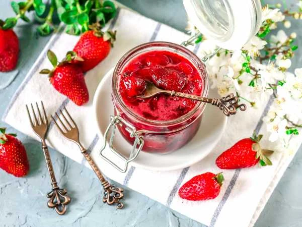 🍓 Клубничное варенье без сахара