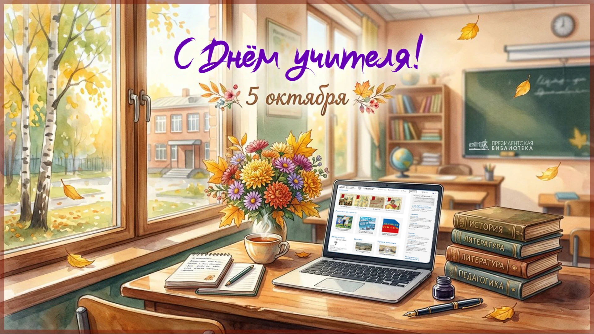 🍁С Днём учителя!