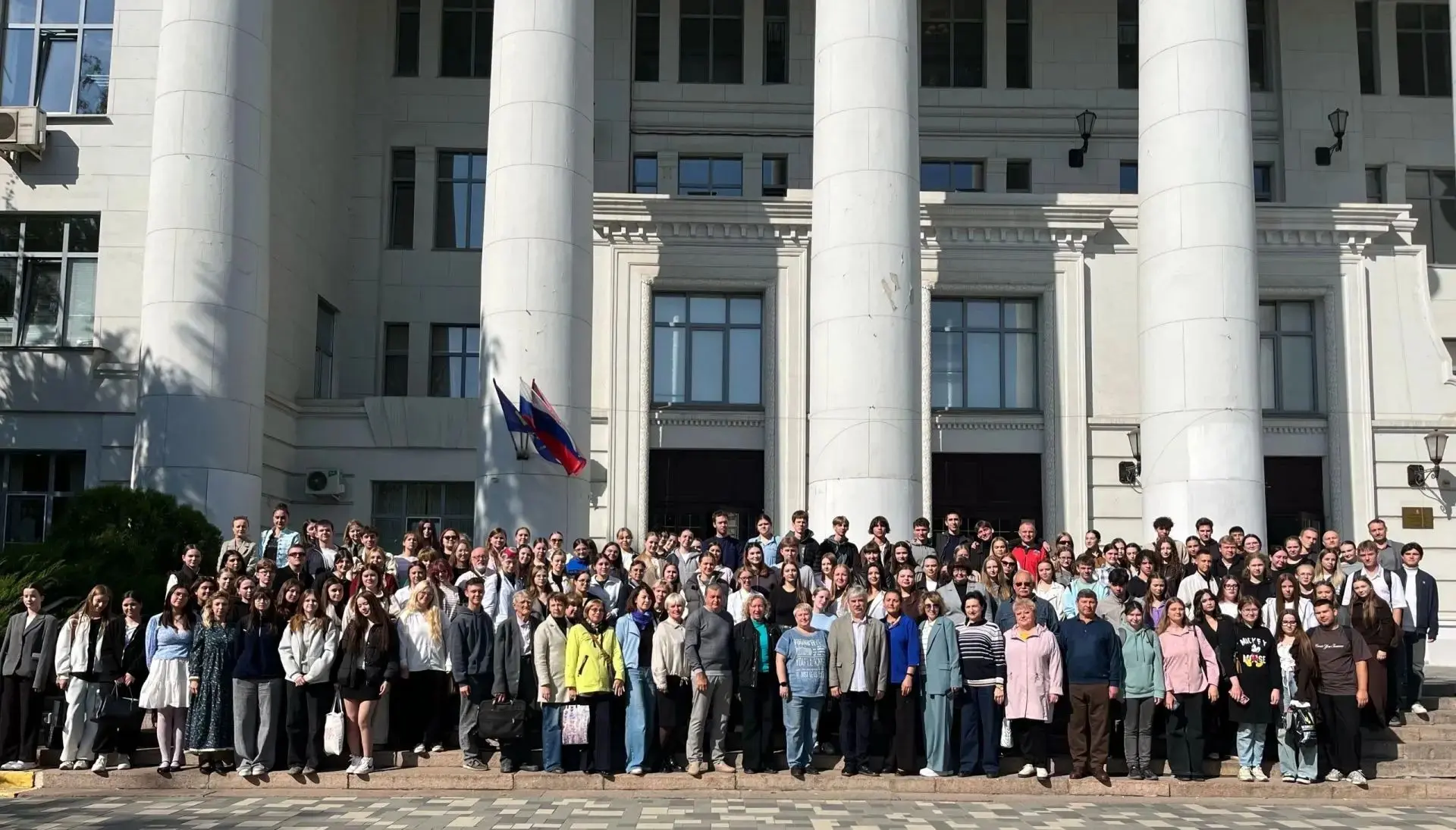 Ещё раз выражаем благодарность всем пришедшим и поддержавшим родной институт!