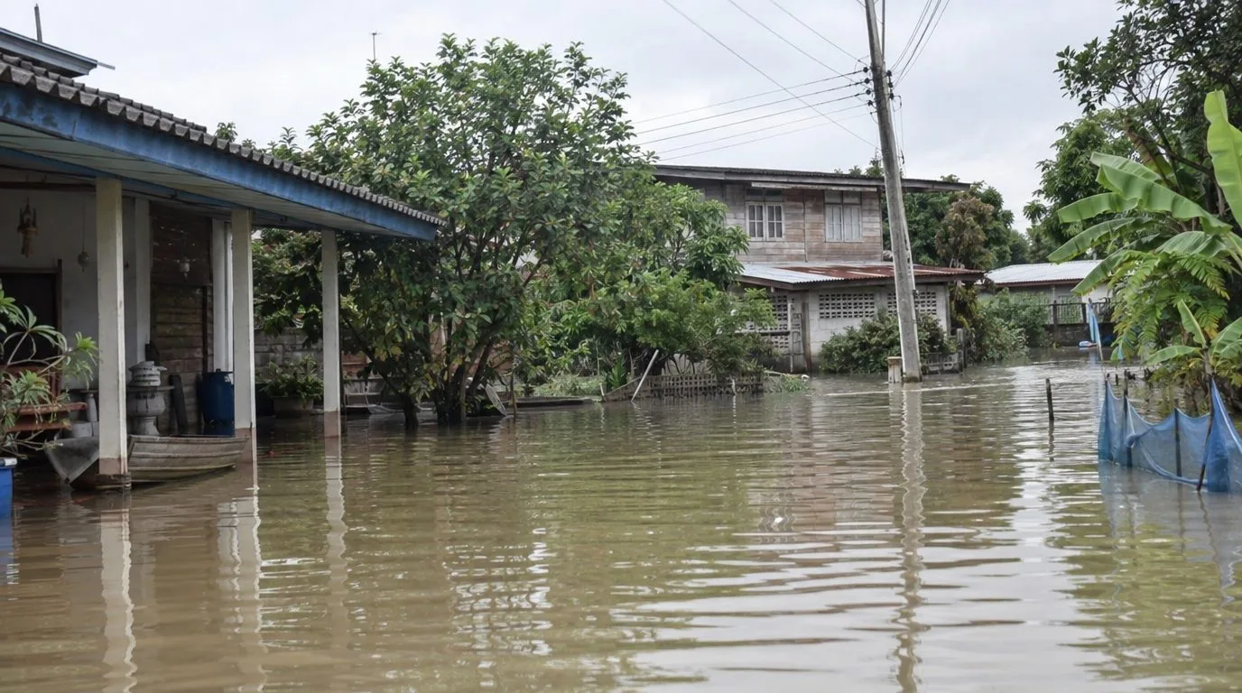 Вода пришла в дома: в районе Као-Йой затопило сотни дворов, спасатели вывозят пожилых ж...