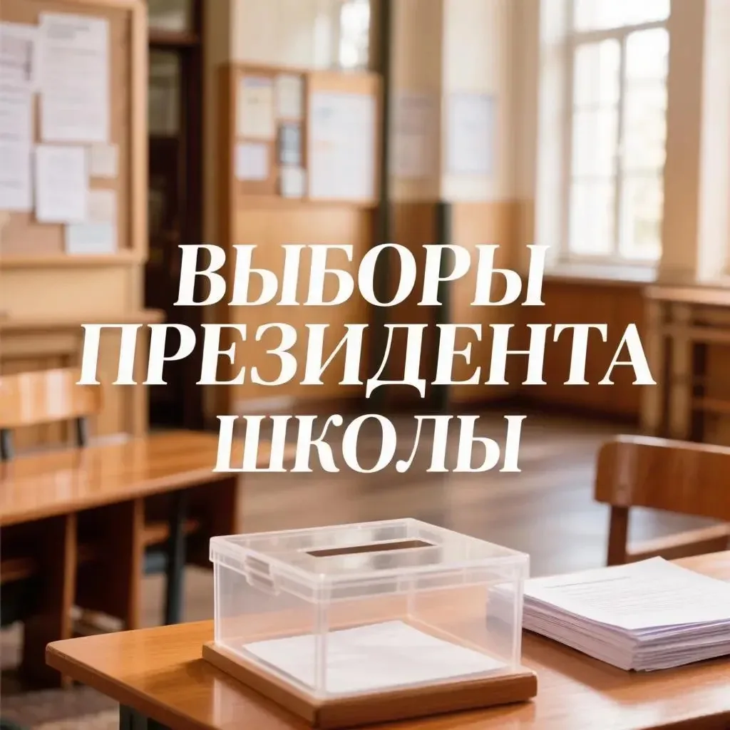 🗳️ Выборы президента школы — 19 октября!