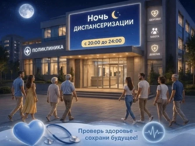 Сегодня вечером в Сибае вновь стартует акция «Ночная диспансеризация».