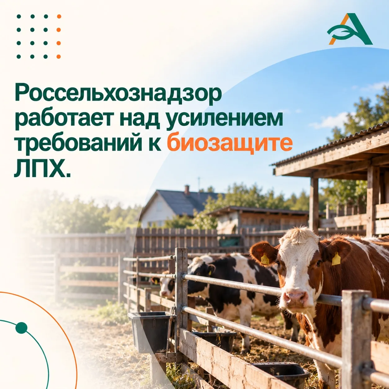 🤝Россельхознадзор совместно с Минсельхозом и бизнесом работает над повышением уровня б...