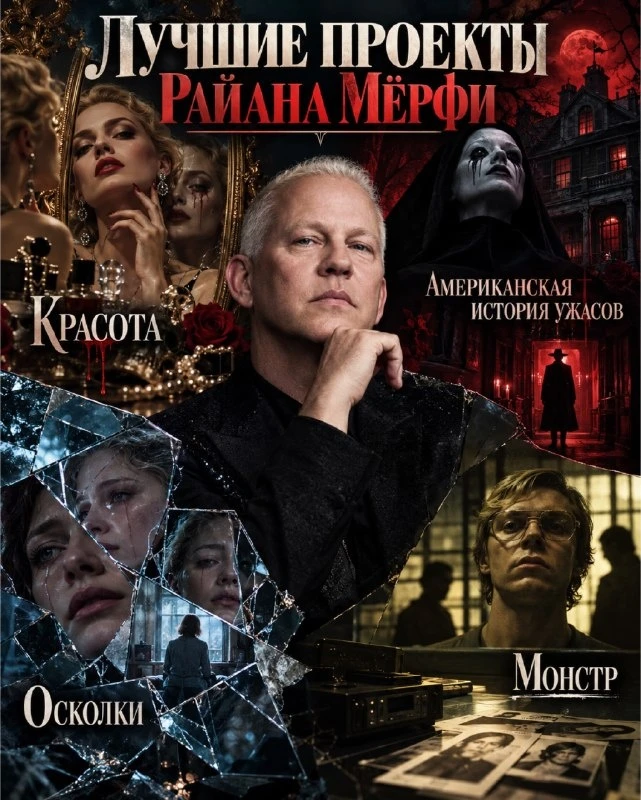 Райан Мёрфи — один из самых влиятельных шоураннеров современного телевидения, известный...