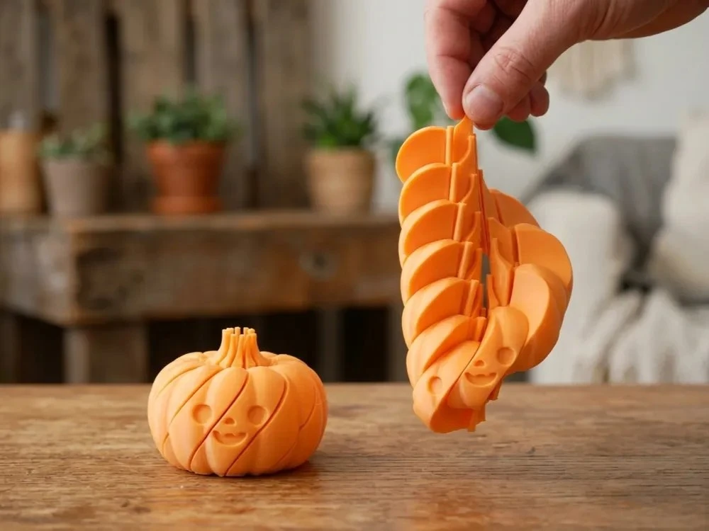 «Гибкая Тыква» — забавная игрушка на Хэллоуин 🎃