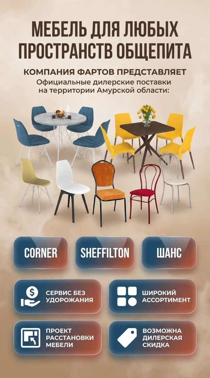 🪑 МЕБЕЛЬ для кофе и столовой :