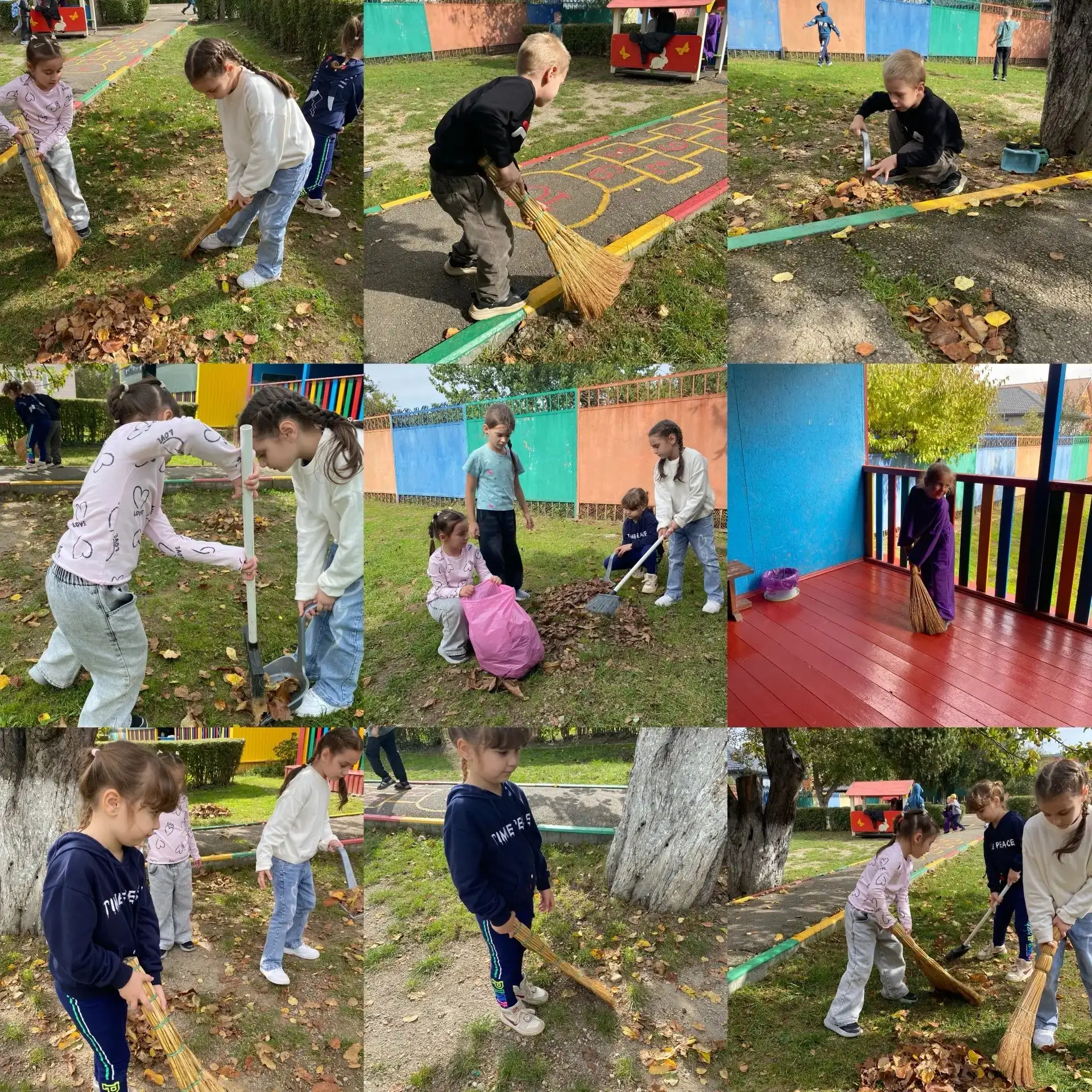 🍂 Маленькие помощники — большое дело! 🧹