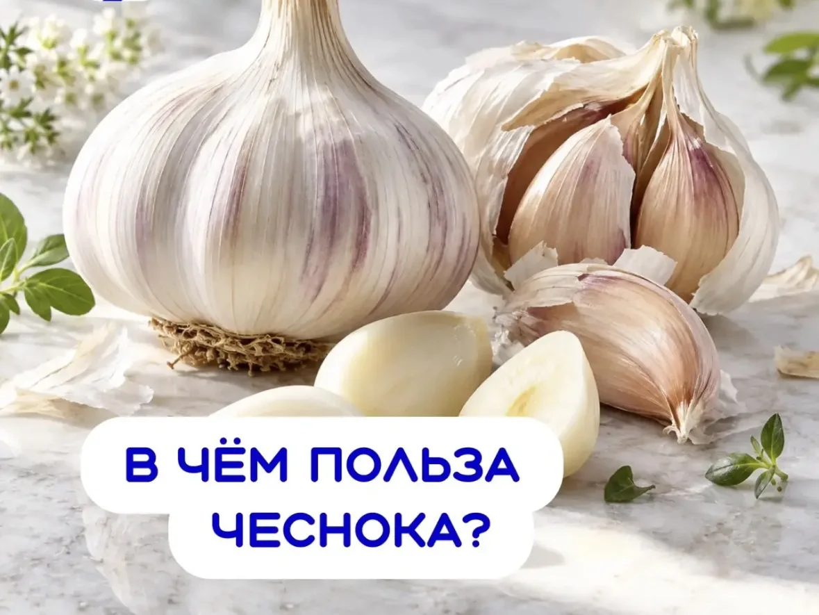 🧄 Ещё в древности люди знали, что чеснок полезен. Но какие именно свойства скрываются ...