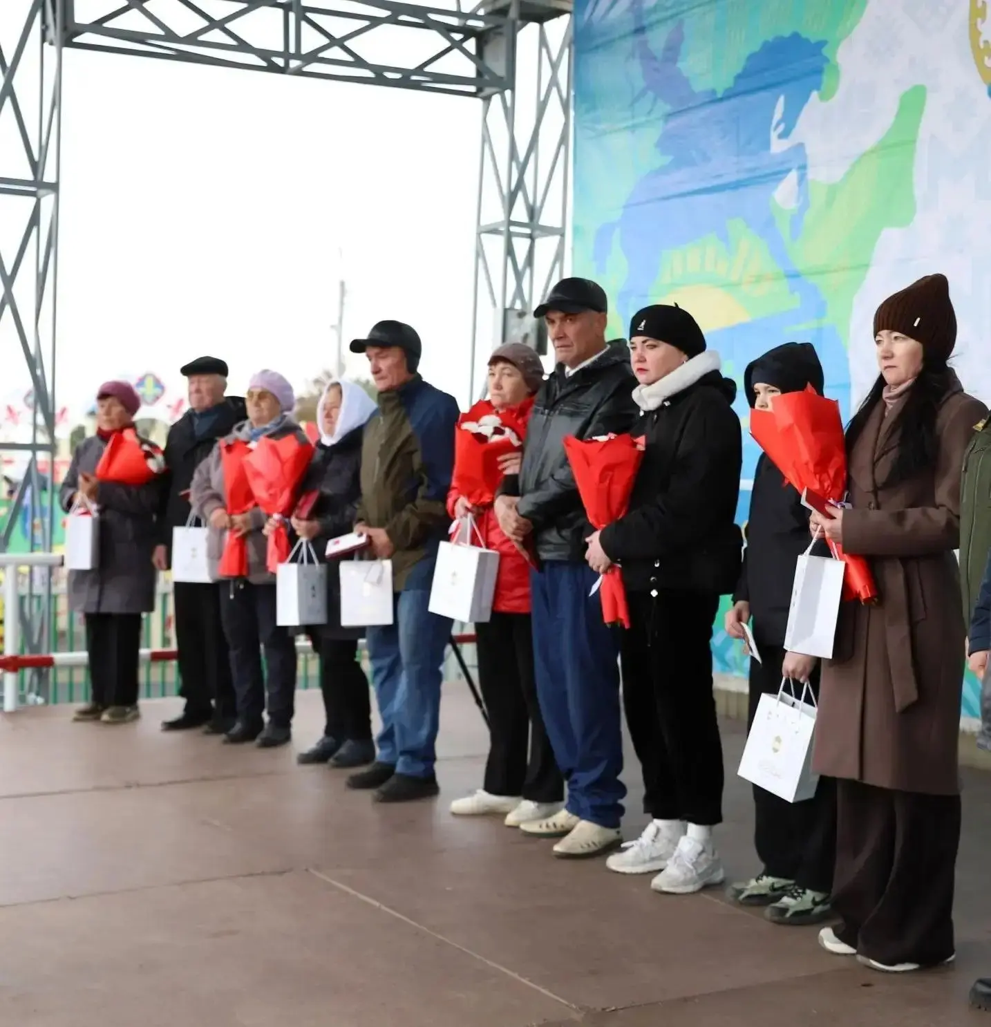 В Бураевском районе состоялось торжественное мероприятие, посвященное 36-й годовщине Дн...