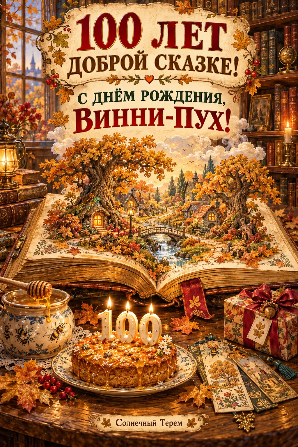 Уже целый век Винни-Пух учит нас дружить, радоваться мелочам и иногда немножко философс...