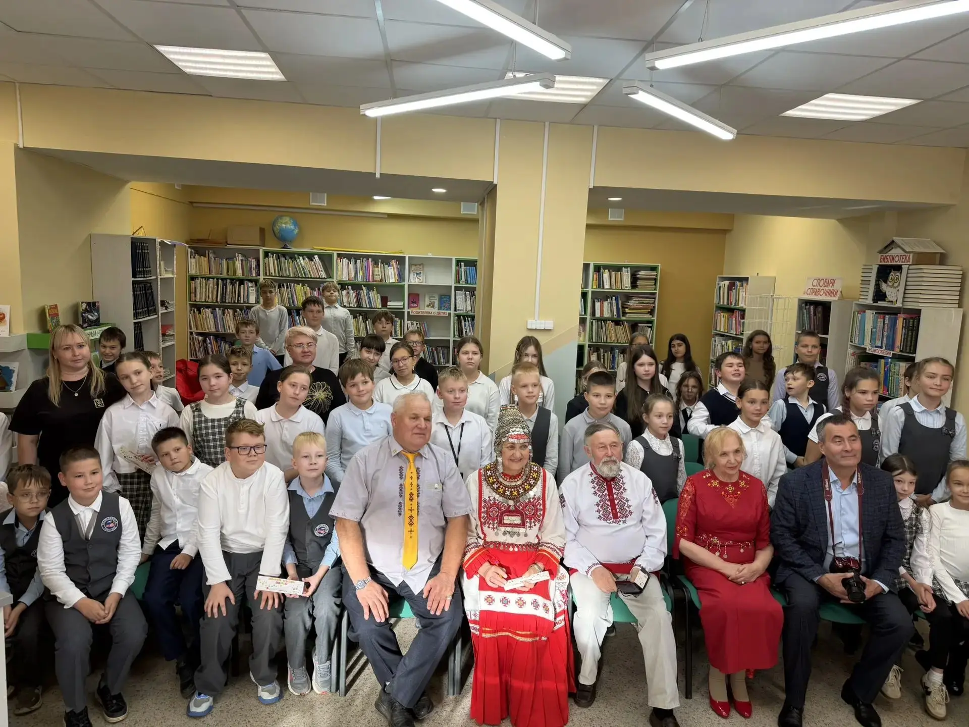 Живое слово народной поэтессы.