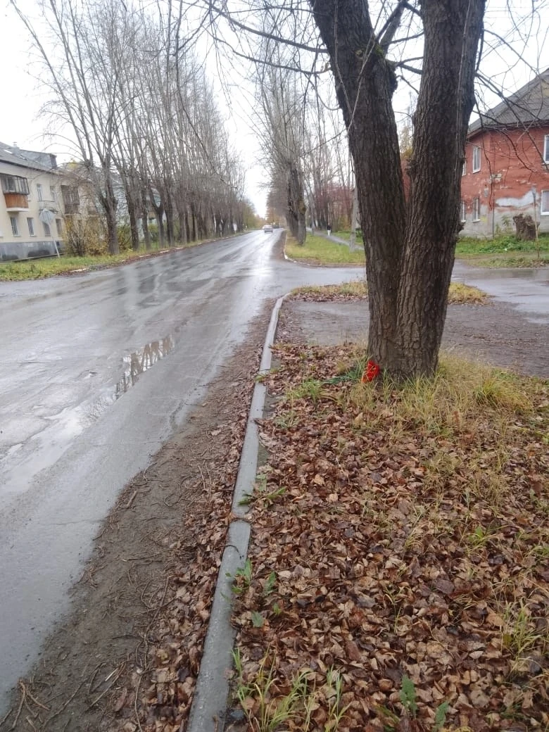 На этом месте, в районе перекрёстка улиц 8го Марта и Некрасова, 4 года назад в ДТП поги...