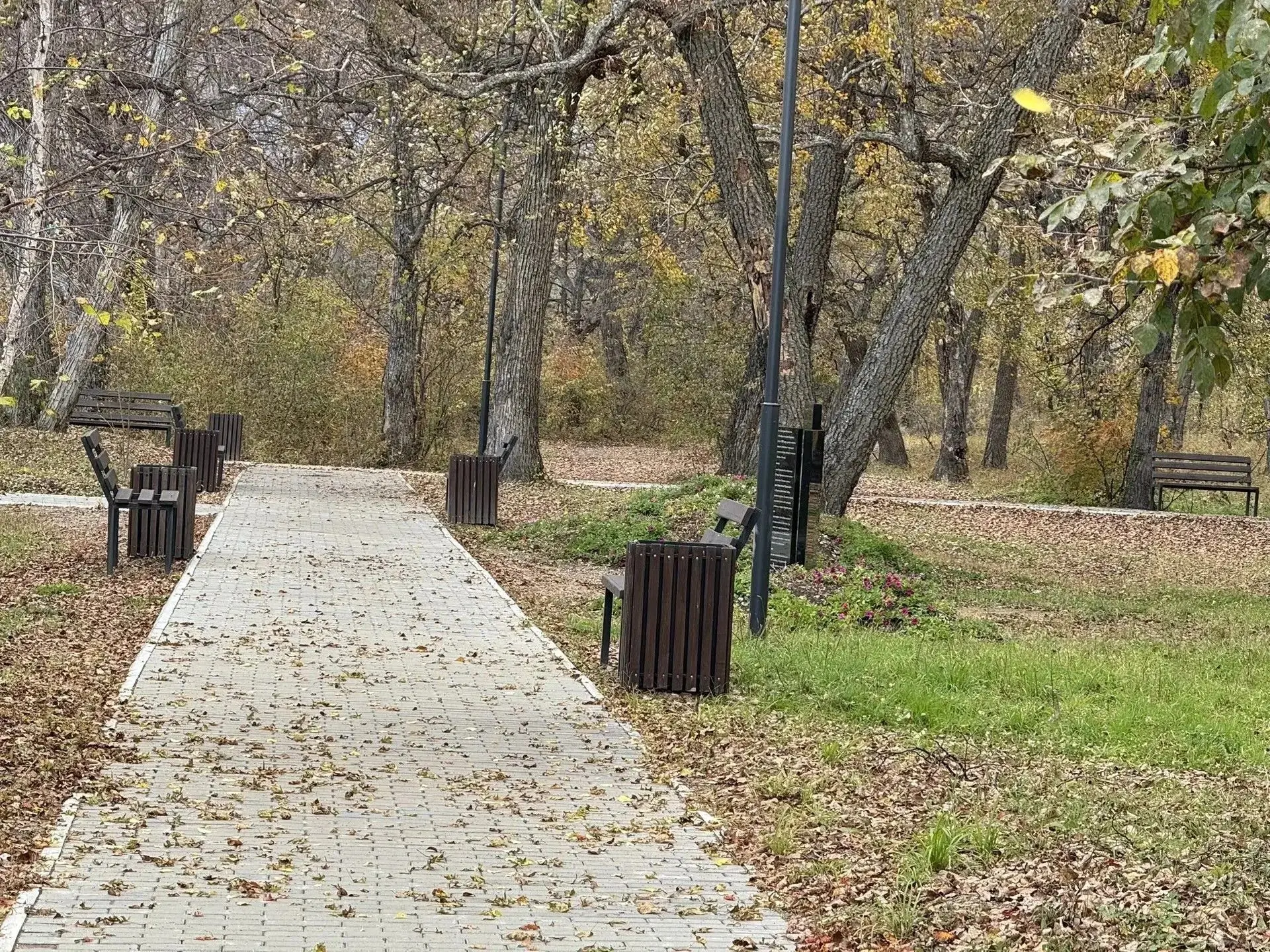 📢В Екатерино-Никольском обустроили парк для отдыха и памяти поколений