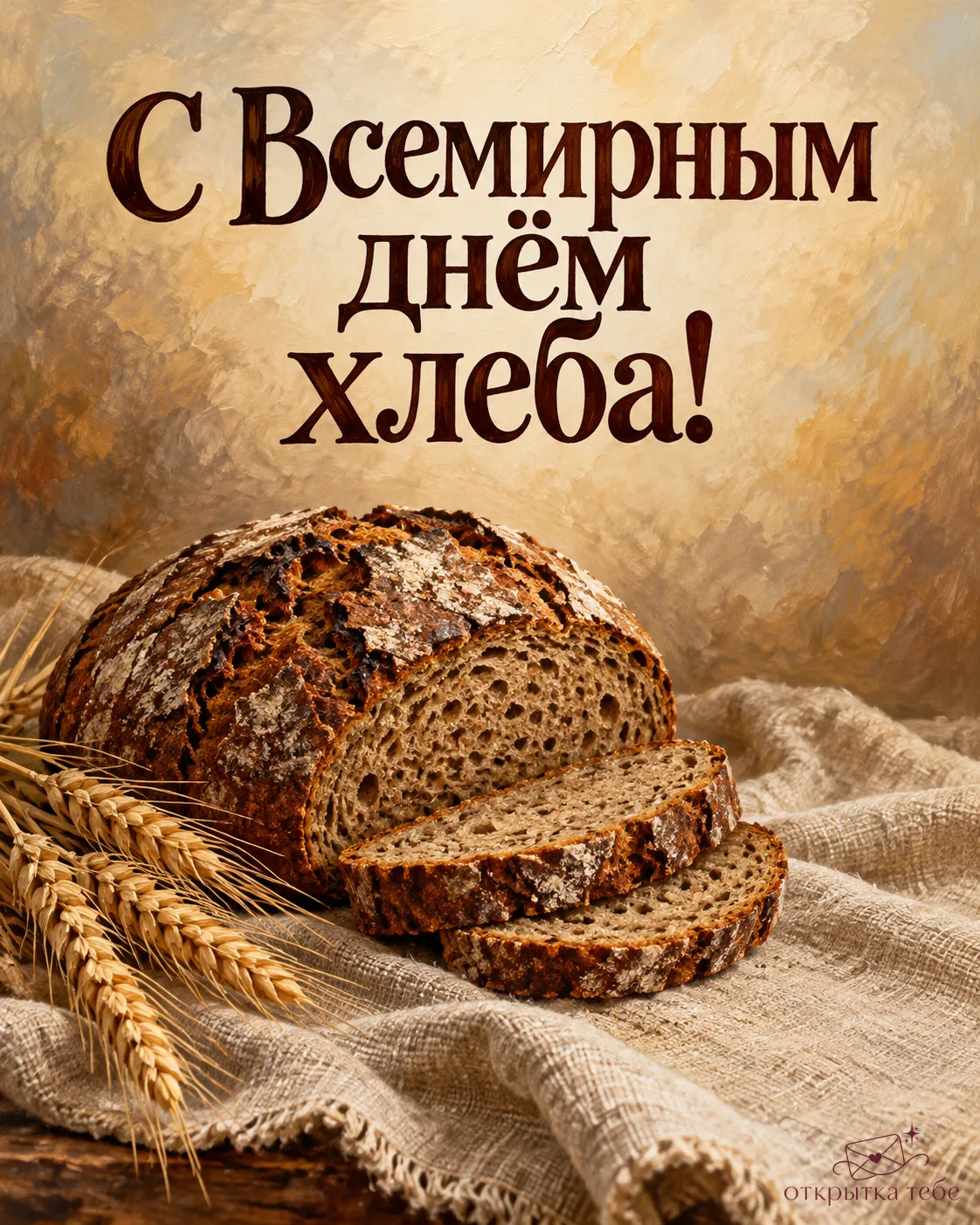 С Всемирным днём хлеба! 🍞