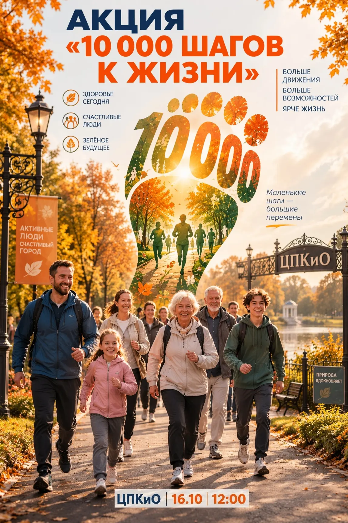 🏃‍♂️ «10 000 шагов к жизни» в Каменском районе!