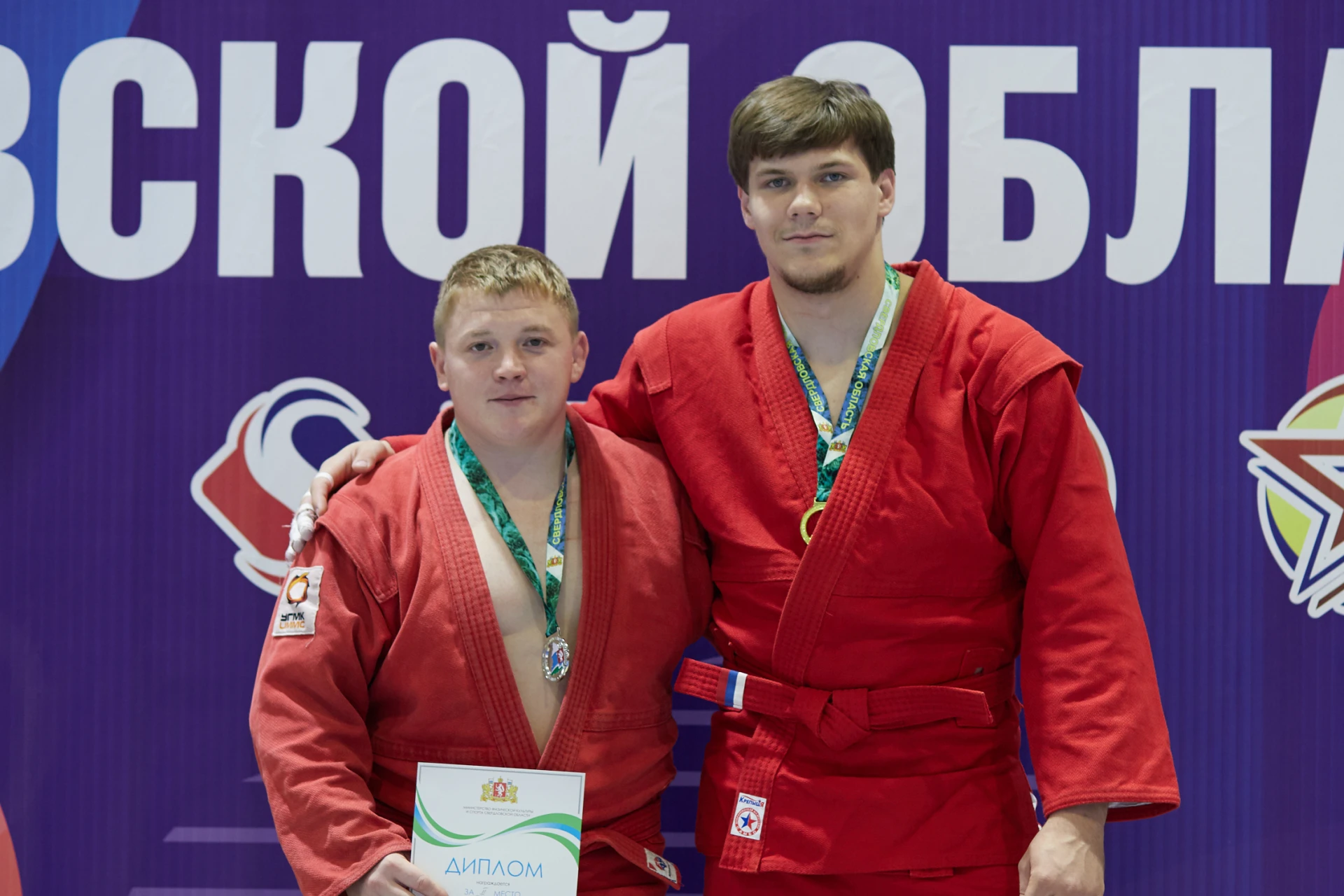 Завершился Чемпионат Свердловской области по самбо