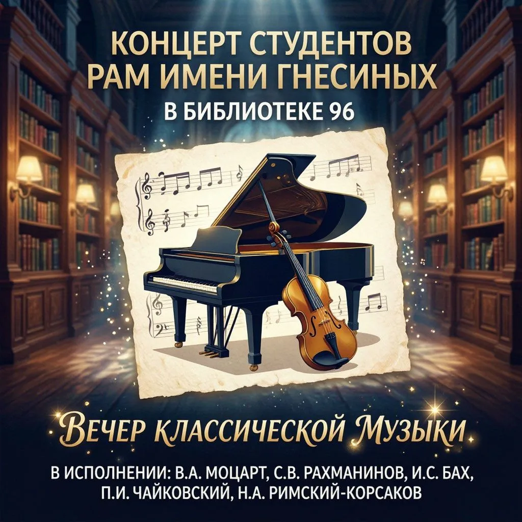 Концерт студентов РАМ имени Гнесиных