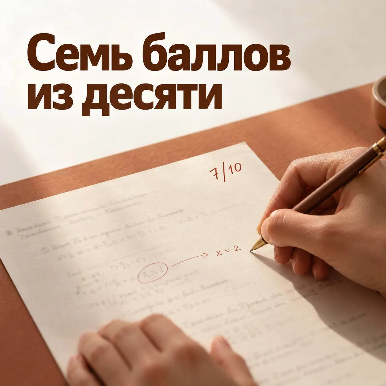 Семь баллов из десяти