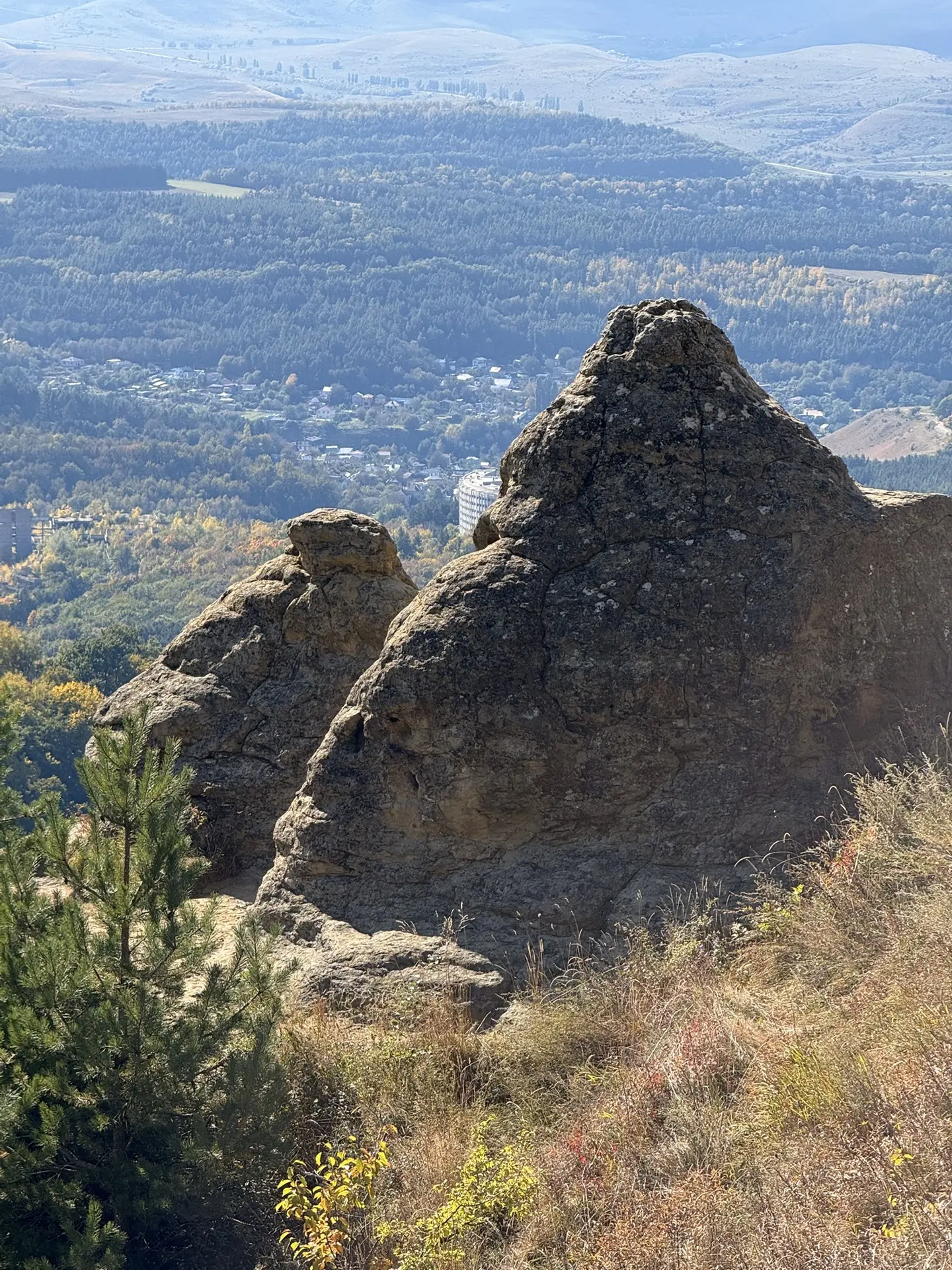 Вид с верхней части курортного парка Кисловодский🏞️