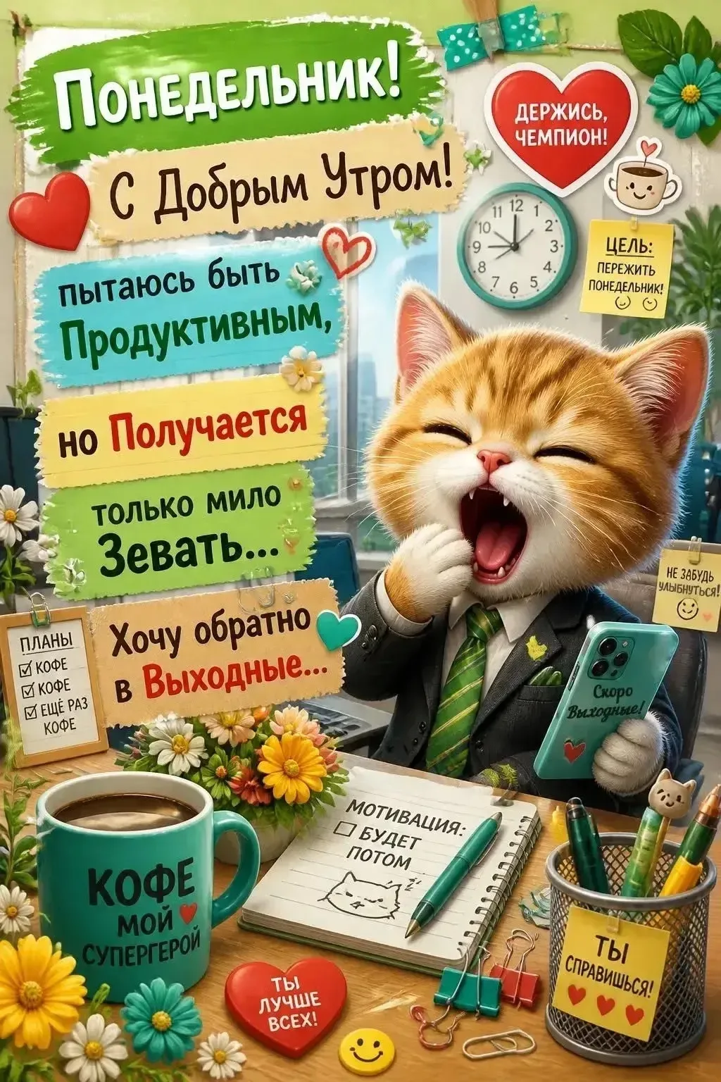 Открытки на каждый день 🎀