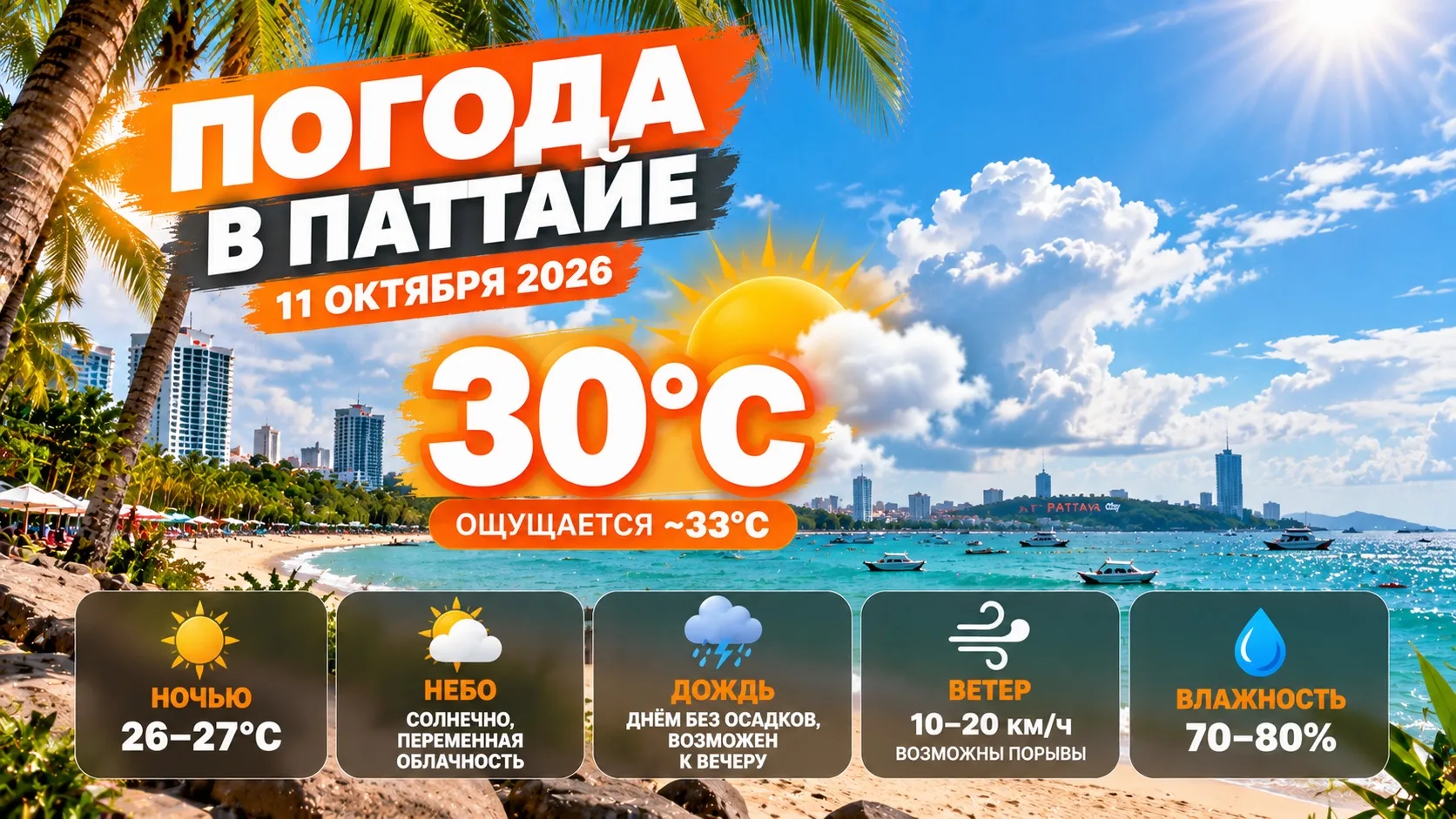ПОГОДА В ПАТТАЙЕ
