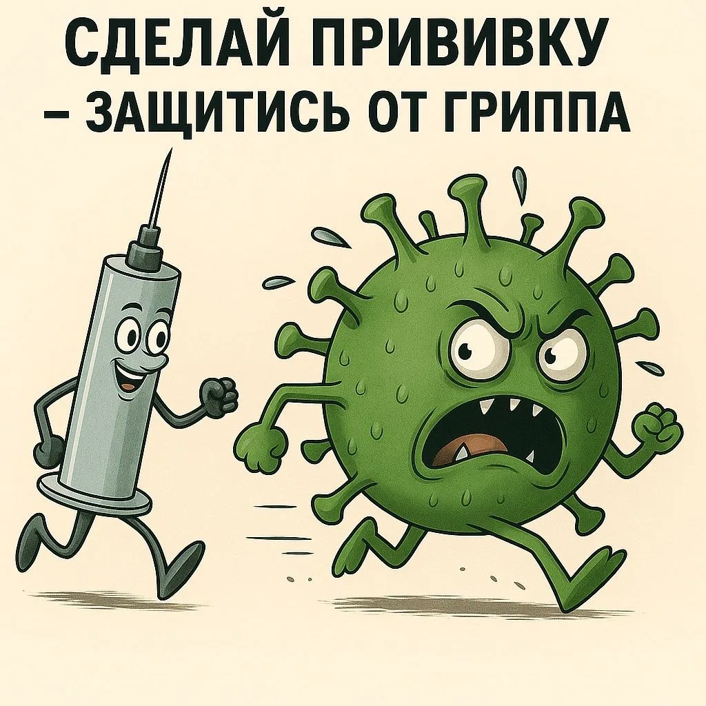 В Свердловской области набирает обороты прививочная кампания. От гриппа, по плану специ...