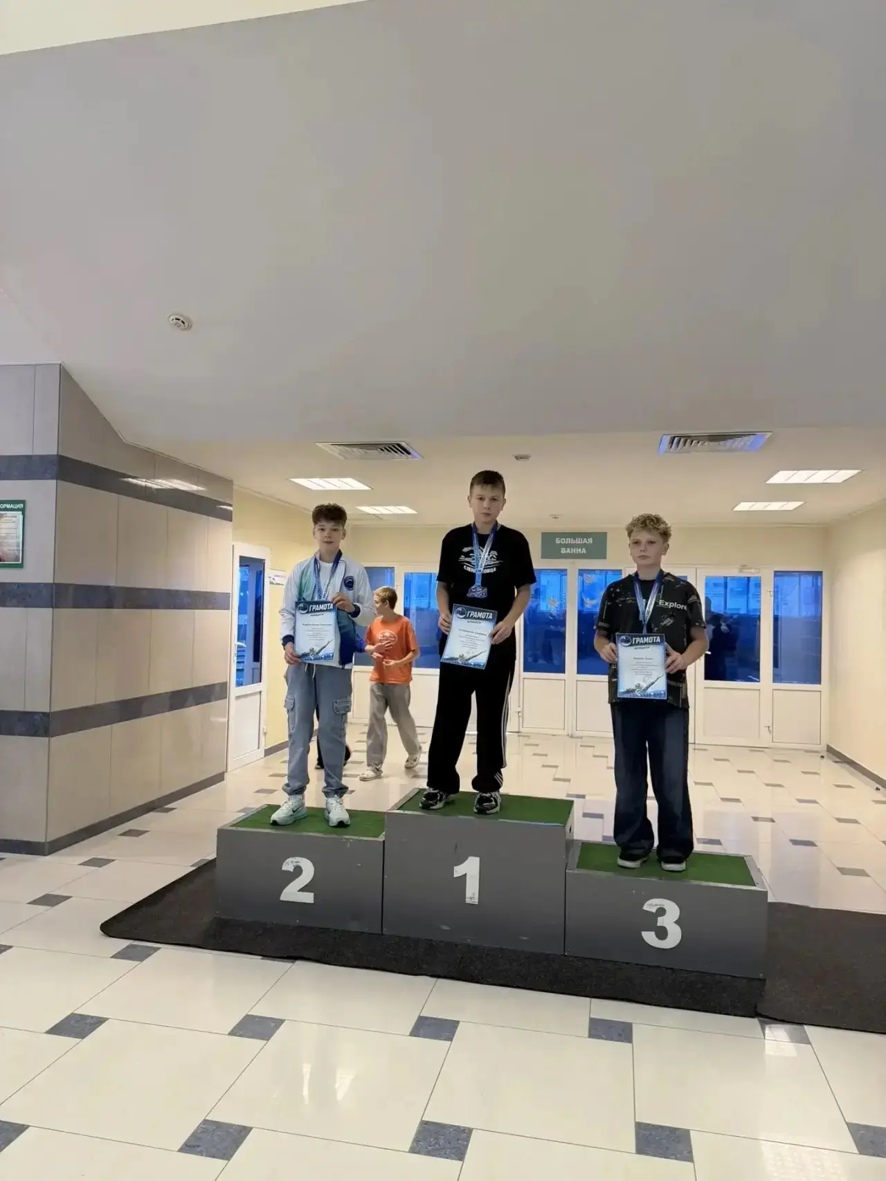 Наши чемпионы в деле! 🏊‍♂️
