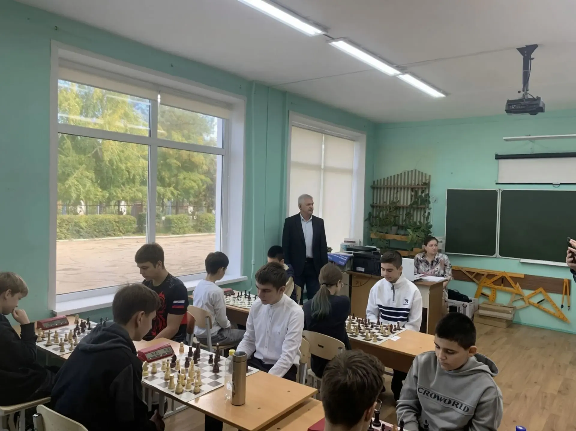 🏆Сегодня в школе № 4 г. Маркса состоялся муниципальный турнир по шахматам на Кубок губ...