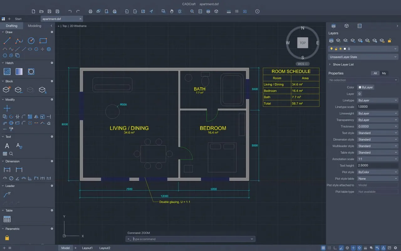 Вышел бесплатный убийца AutoCAD — CADCraft