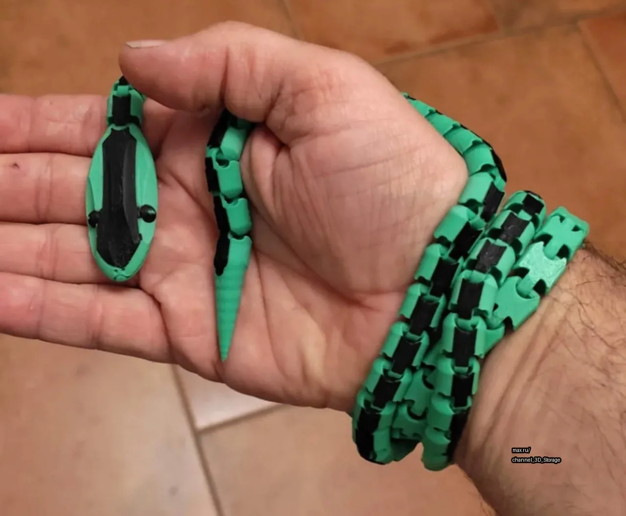 🧩 гибкая змея 89см