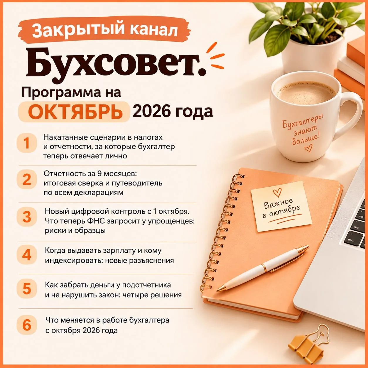 🔥 Октябрь 2026: готовимся к переменам с «Бухсоветом»!