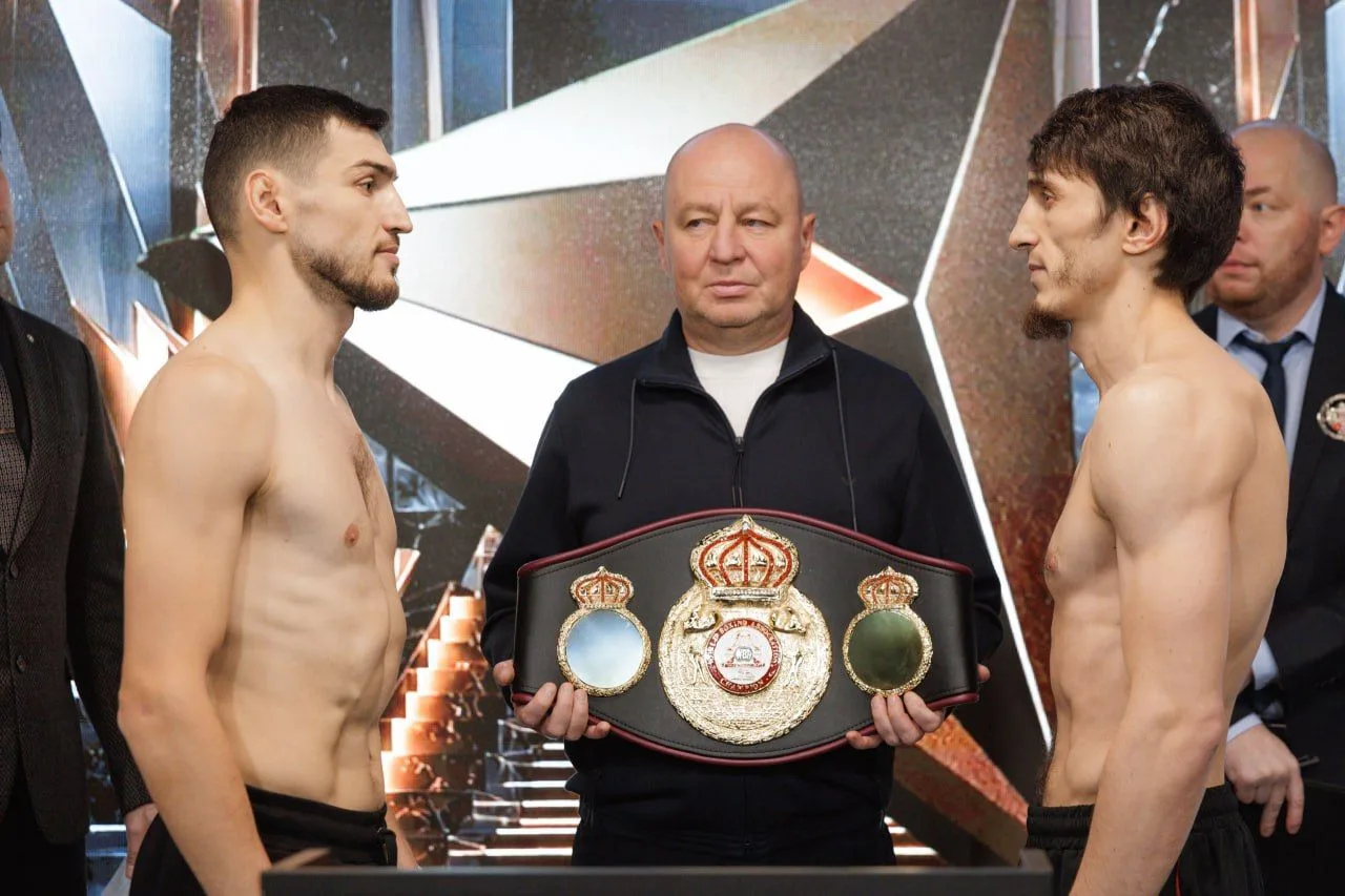 Харитон Агрба и Заур Абдуллаев сделали вес перед боем за пояс WBA