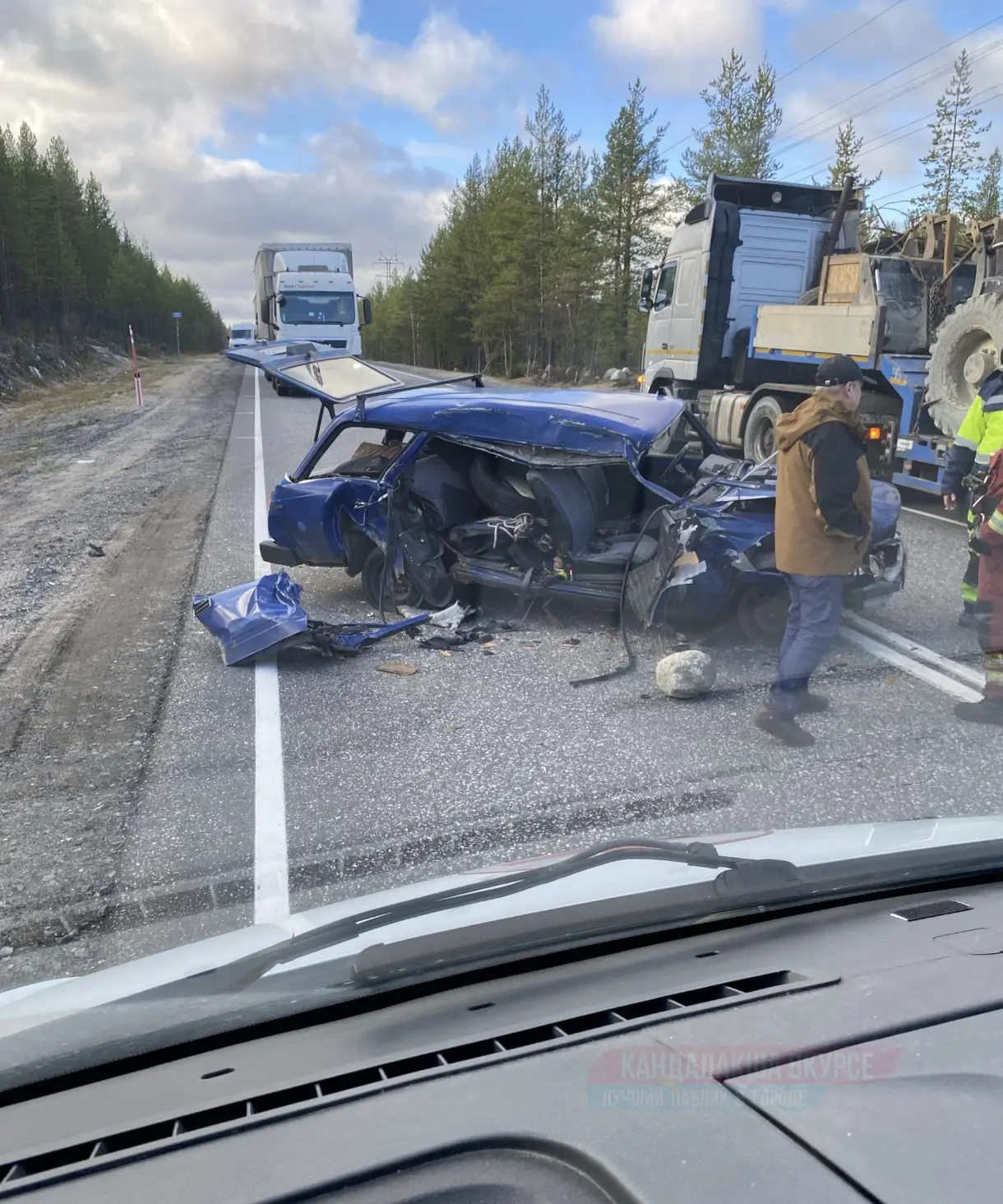 ⚡️⚡️ Жесткая авария у Кандалакши.