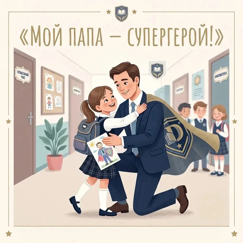 🚀 Внимание! Запускаем акцию «Мой папа — супергерой!»
