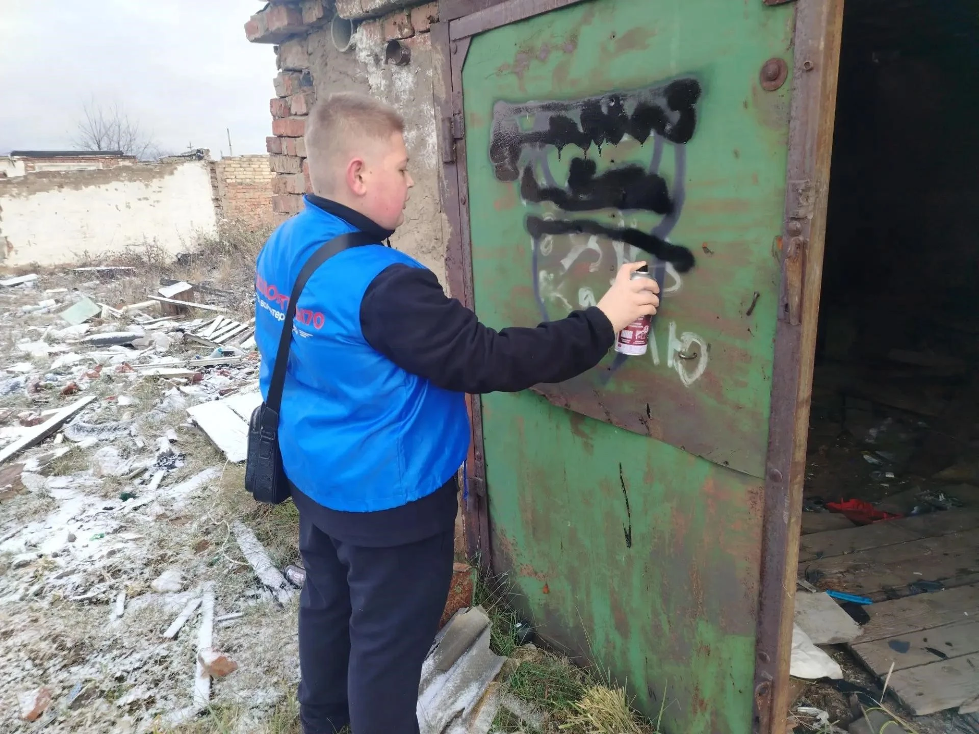 Волонтеры против нарконадписей