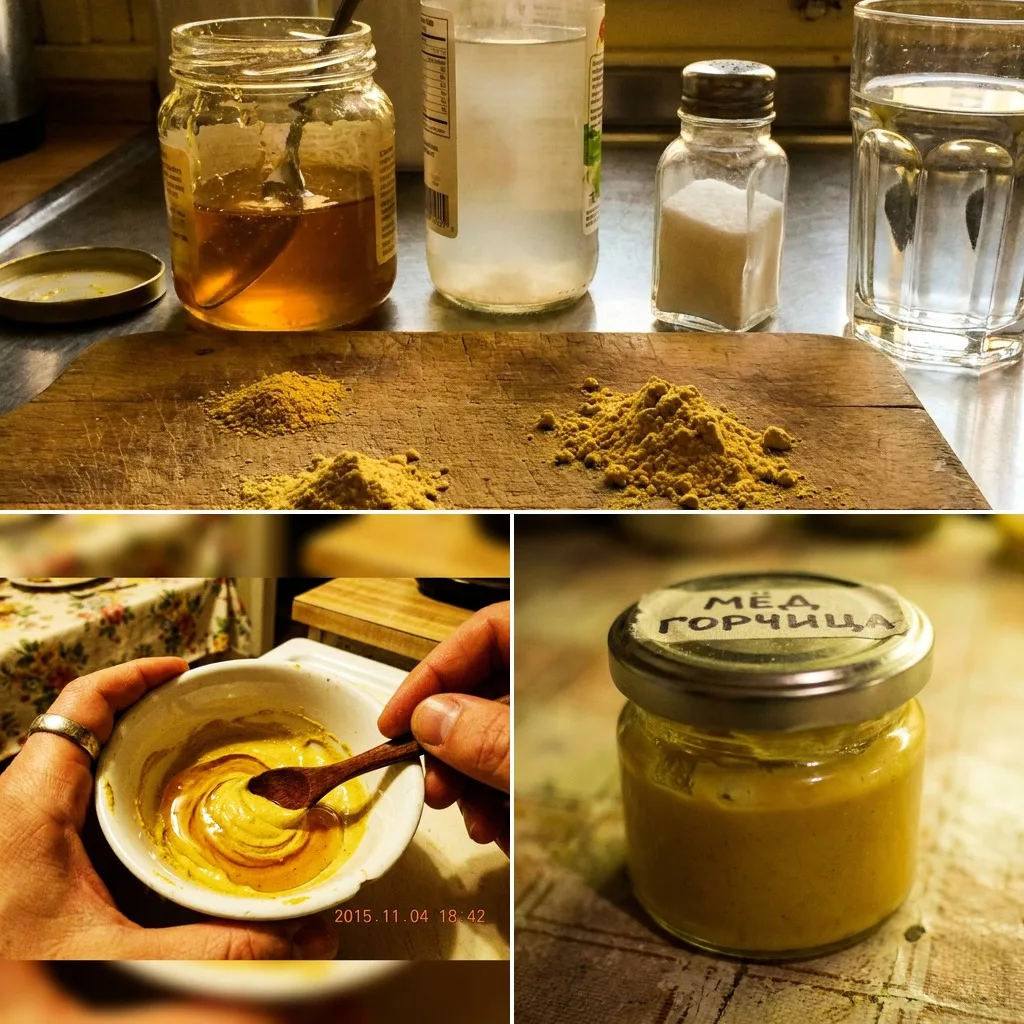 🍯 ГОРЧИЦА С МЁДОМ