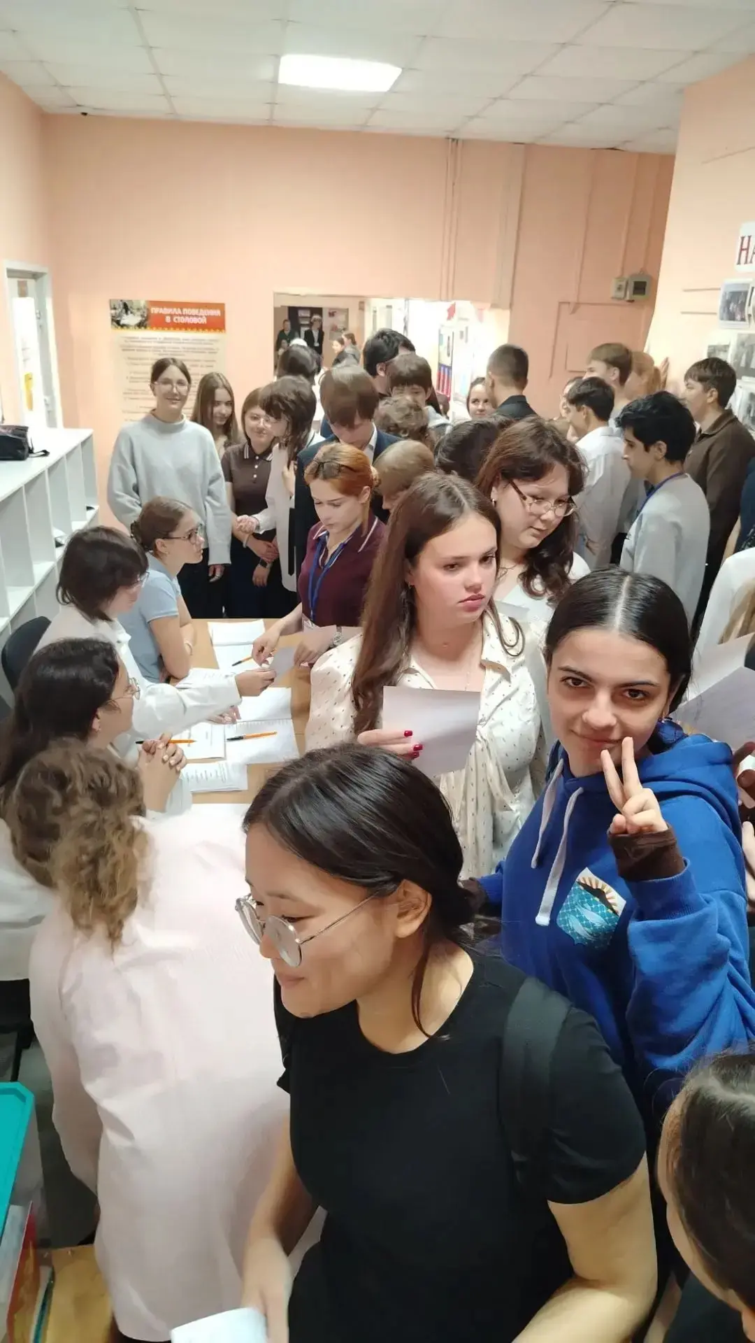 В школе проходят Выборы Президента ШКОЛЫ 2026 года.