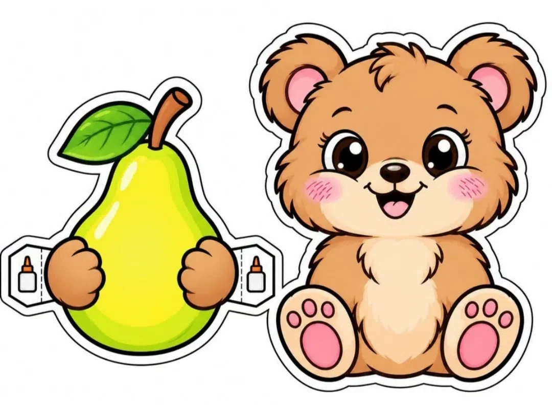 Приклей угощение 🍯