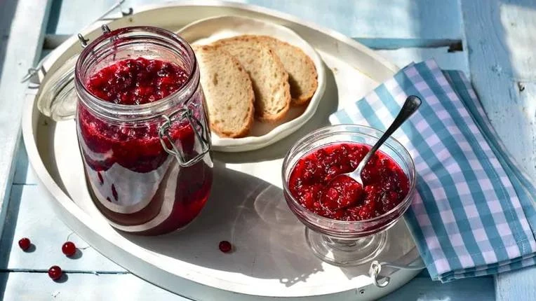 ВАРЕНЬЕ ПЯТИМИНУТКА ИЗ КЛЮКВЫ