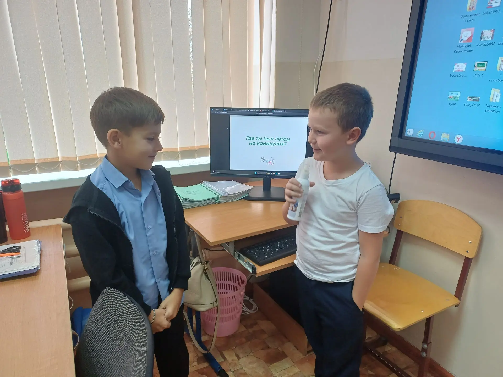 Маленькие, но смелые: 2-Б класс покорил трек «Орлёнок-лидер»!