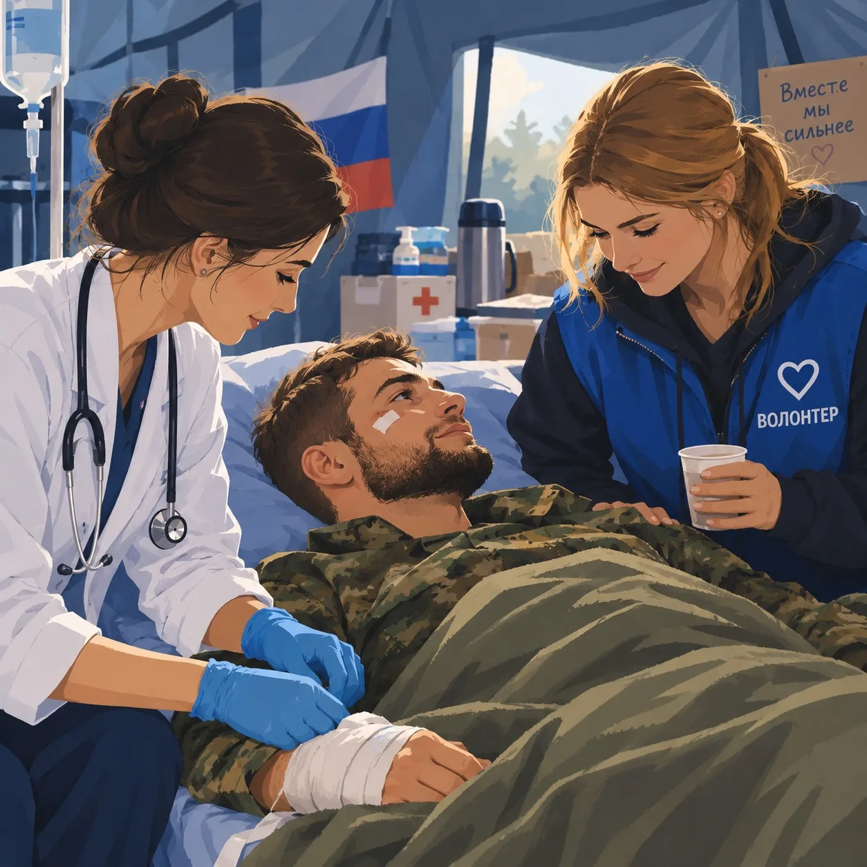 💙 РОО "Сердца Героев" и Реабилитационное отделение больницы Св. Луки просят Вашей помощи!