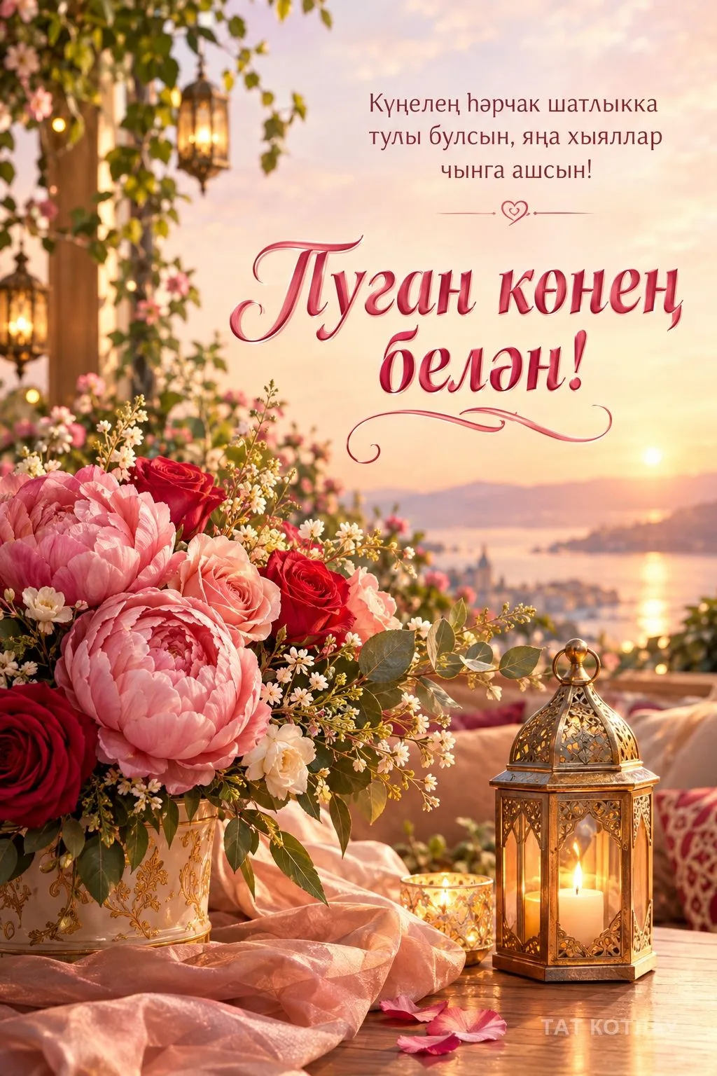 👍 Туган конен белэн