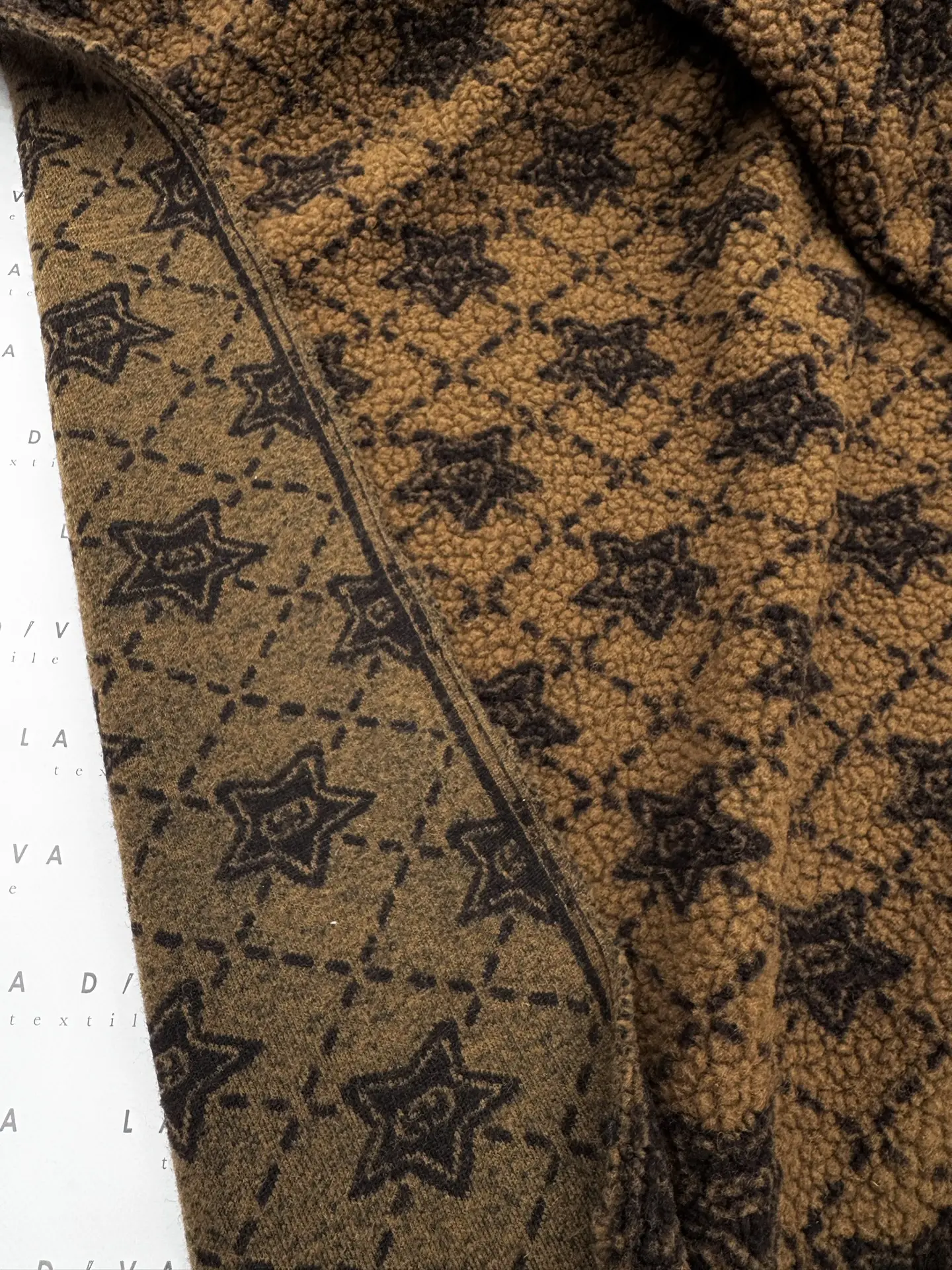 Трикотажный шерстяной тедди Gucci, тактильно мягкий, не колкий, на кардиганы, бомберы, ...