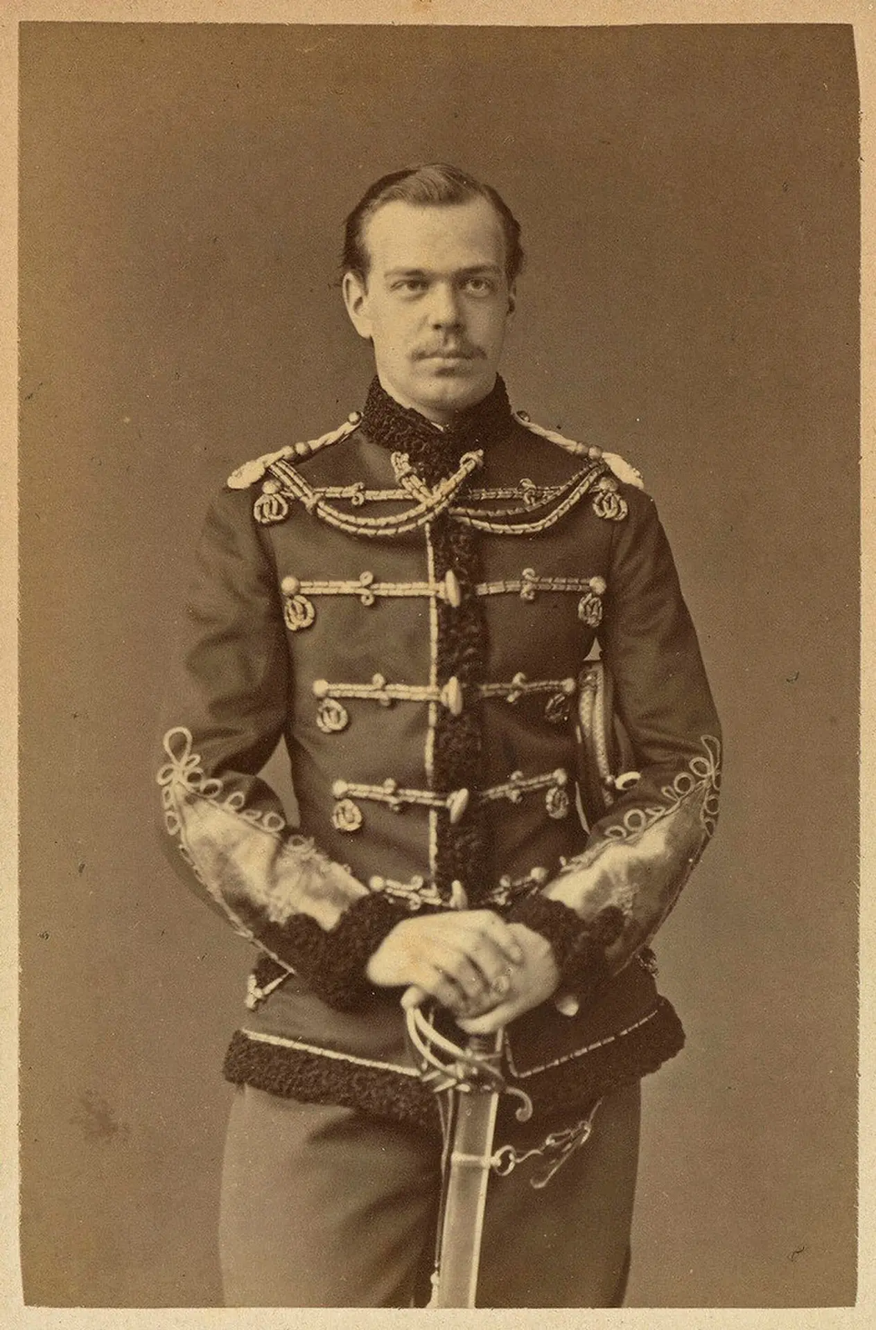 Цесаревич Александр Александрович, будущий император Александр III (1865 год).