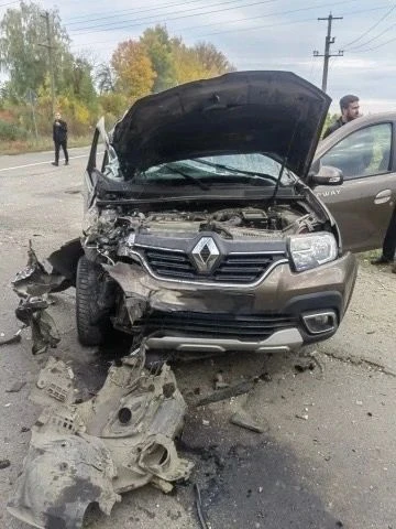 🚗Обгон на трассе под Орлом завершился аварией