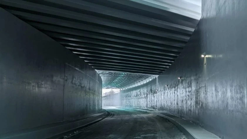 В Барнауле 12 и 13 октября закроют проезд в тоннельной части на развязке Южного и Змеин...